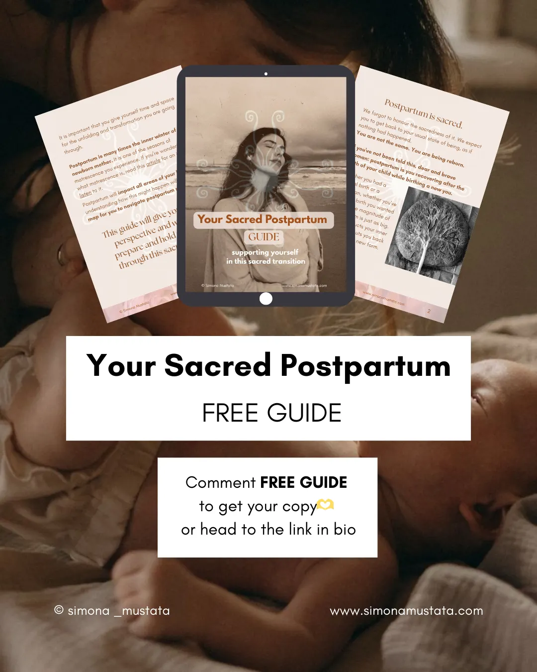 postpartum guide changes and tools